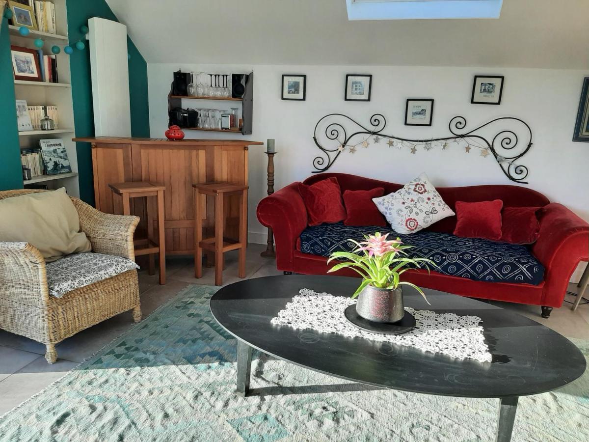 Maison Chaleureuse Bord De Mer Primelin エクステリア 写真
