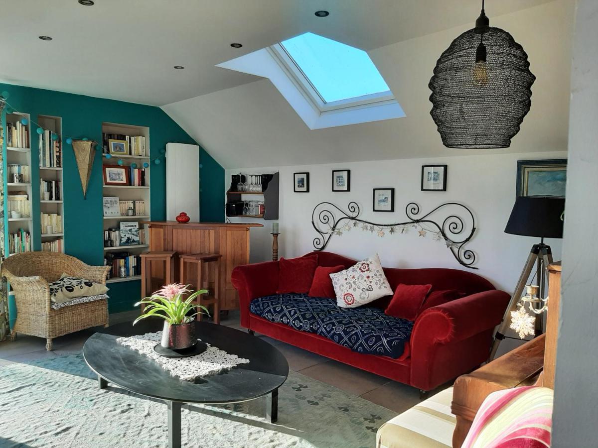 Maison Chaleureuse Bord De Mer Primelin エクステリア 写真