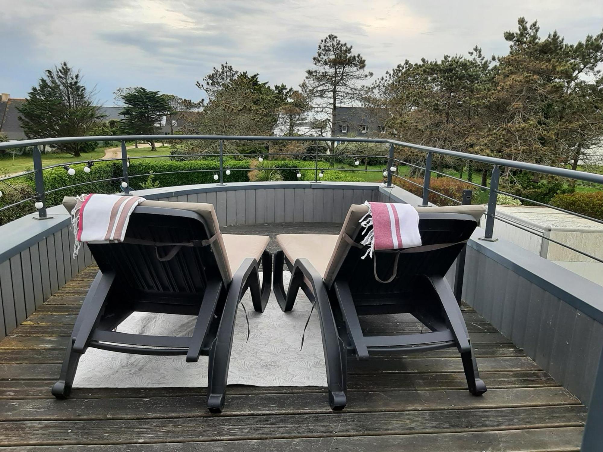 Maison Chaleureuse Bord De Mer Primelin エクステリア 写真